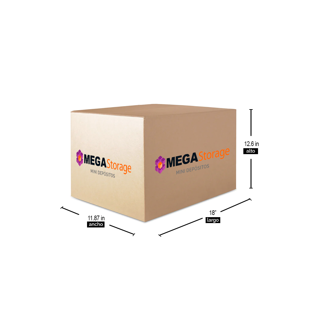 Caja de cartón Rectangular - Embalaje – Mega Storage