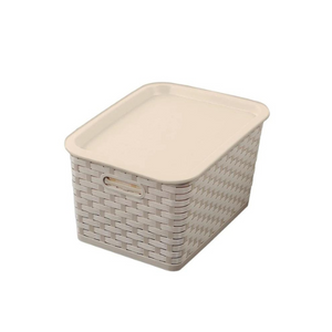 Canasta plástica con tapa 3.5 L
